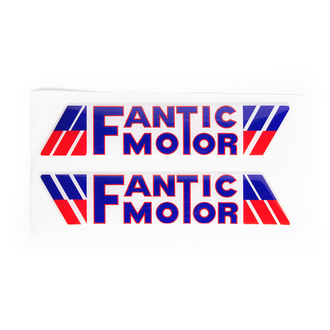 Juego adhesivos silicona depósito FANTIC - Imagen 1