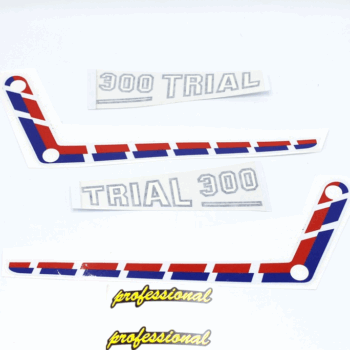 Adhesivos placas laterales aluminio FANTIC 300