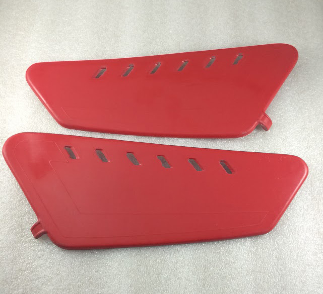 Placas laterales FANTIC 200 sin pintar