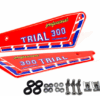 Placas laterales aluminio Fantic 300 barnizadas - Thumbnail Image 1