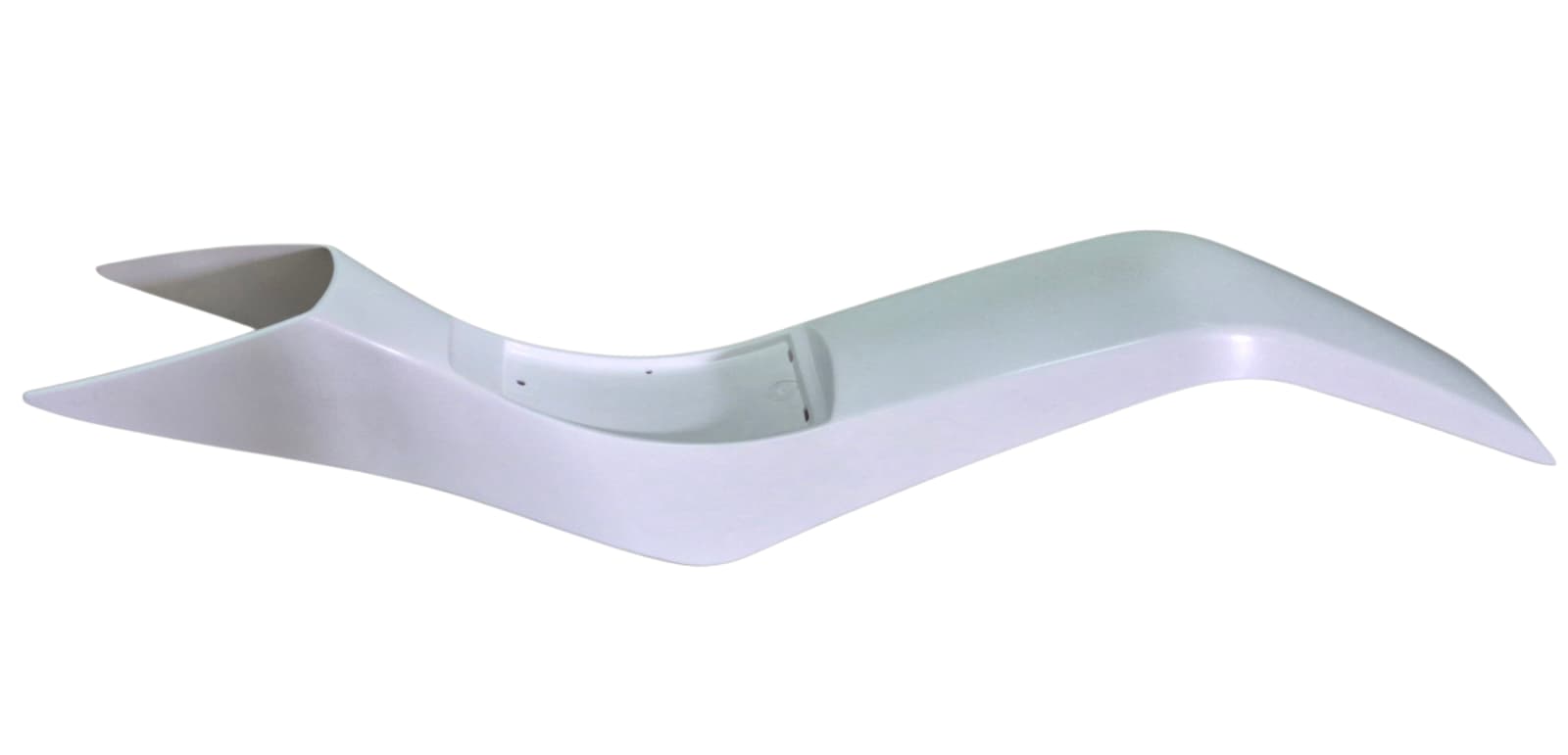 GUARDABARROS TRASERO BLANCO FANTIC 305-307-309-COACH - Imagen 3