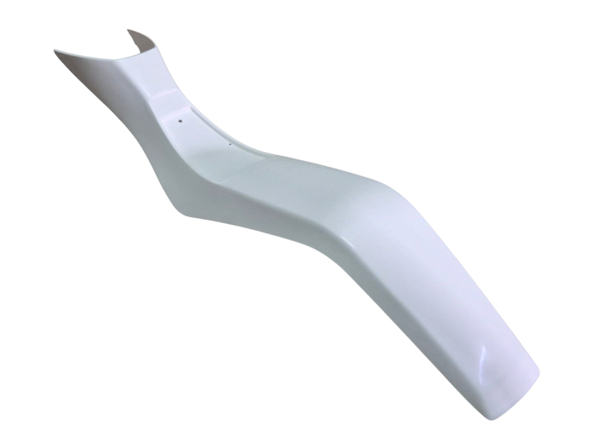 GUARDABARROS TRASERO BLANCO FANTIC 305-307-309-COACH - Imagen 2